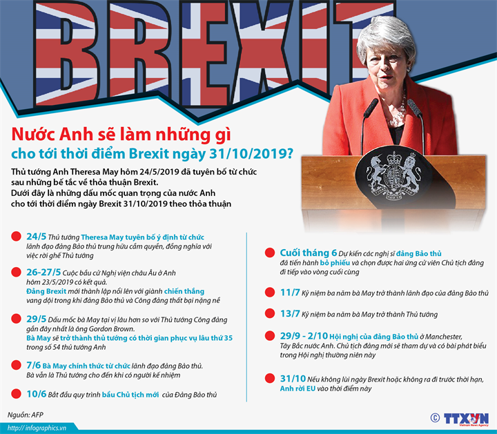 NÆ°á»c Anh sáº½ lÃ m nhá»¯ng gÃ¬ cho tá»i thá»i Äiá»m Brexit ngÃ y 31/10/2019?