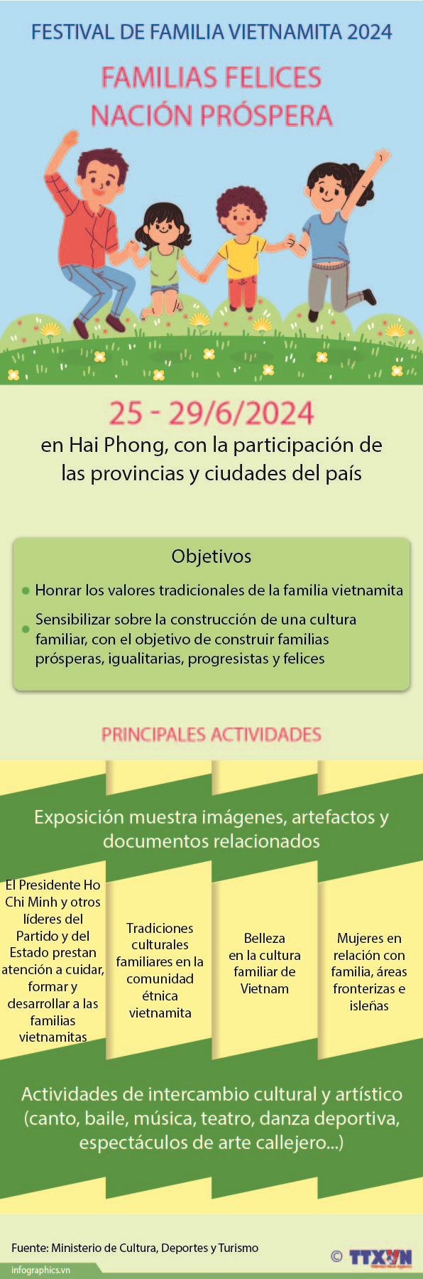 Festival Familiar de Vietnam 2024: familias felices, nación próspera