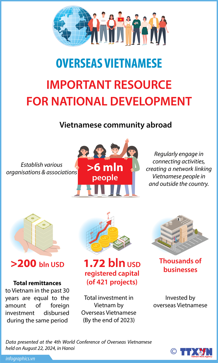 Overseas Vietnamese important resource for national development