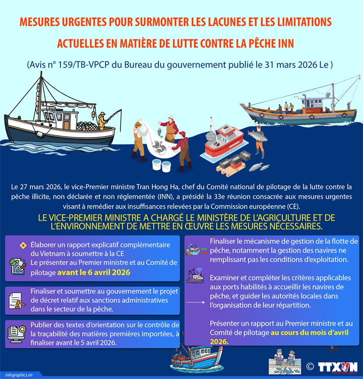 Mesures urgentes pour surmonter les lacunes et les limitations actuelles en matière de lutte contre la pêche INN