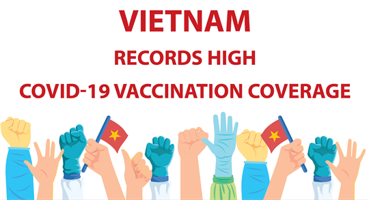 Vietnam records high COVID-19 vaccination coverage 