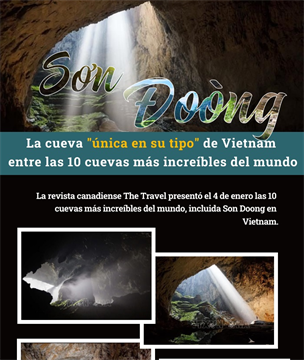 Son Doong, cueva "única en su tipo" de Vietnam  entre las 10 más increíbles del mundo