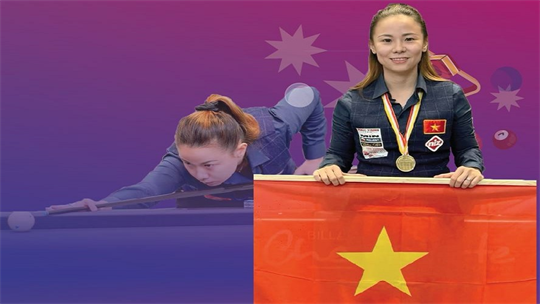 Vietnam wins first-ever medal at Women's World three-cushion Championship