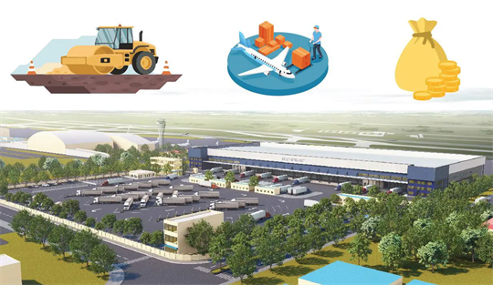 Projet de construction d'un terminal de fret de l'aéroport international de Cat Bi