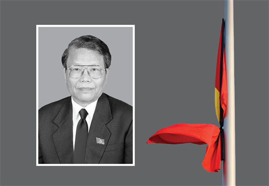 Les hommages, la cérémonie de commémoration et d’inhumation de Tran Duc Luong