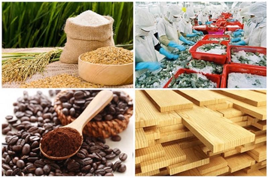 Exportaciones agosilvícolas y acuícolas de Vietnam crecieron 14,3% en primer semestre