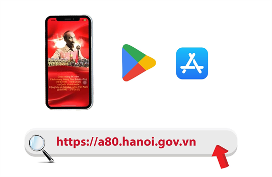 河内推出“A80—越南自豪”数字平台