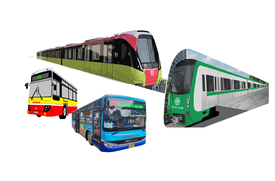 Hanoi ofrecerá transporte gratuito en autobuses y trenes urbanos hasta 2 de septiembre de 2025