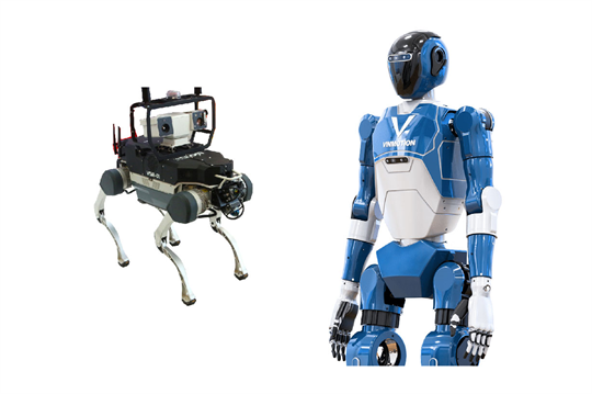 Des robots à l'Exposition des réalisations nationales