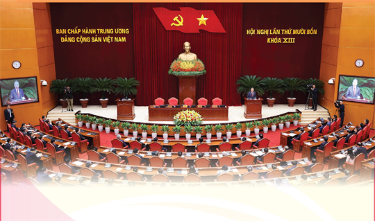 越南共产党第十三届中央委员会第十四次全体会议圆满完成全部既定议程