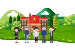 Inicio simultáneo de construcción de 72 escuelas internas en comunas fronterizas en Vietnam