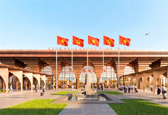 Mise en chantier de l'aéroport de Phan Thiet, province de Lam Dong