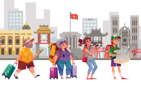 Quatre premiers mois de 2026: le nombre de visiteurs internationaux au Vietnam a atteint 8,8 millions