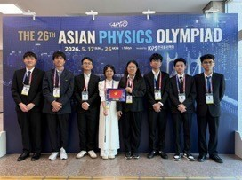 Le Vietnam dans le Top 8 des Olympiades asiatiques de physique 2026
