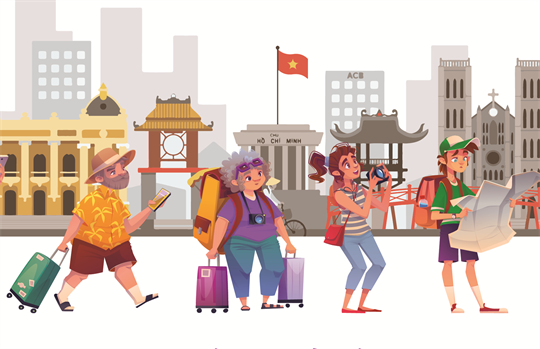 Le nombre de touristes internationaux au Vietnam en hausse de 14,9 % au premier semestre
