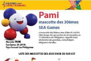 Pami, mascotte des 30èmes SEA Games
