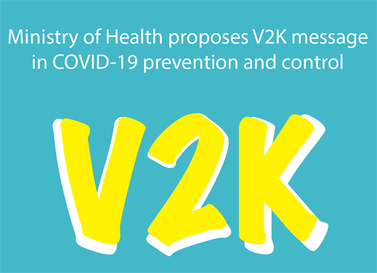 Ministry of Health proposes V2K message in COVID-19 prevention and control