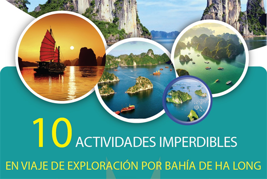 Diez actividades imperdibles en viaje de exploración por Bahía de Ha Long
