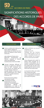 Significations historiques des Accords de Paris