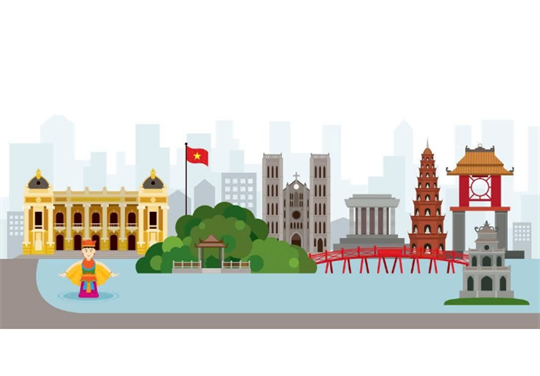 Hanoi entre las 15 ciudades populares para los turistas