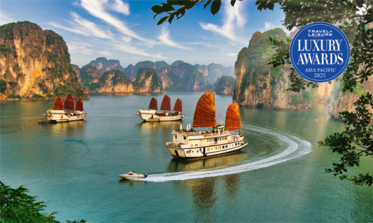 Les Travel + Leisure Luxury Awards Asie-Pacifique 2025 révèlent les meilleurs hôtels du Vietnam