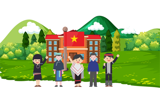 全国72所陆地边境乡九年一贯制寄宿学校开工仪式同步举行