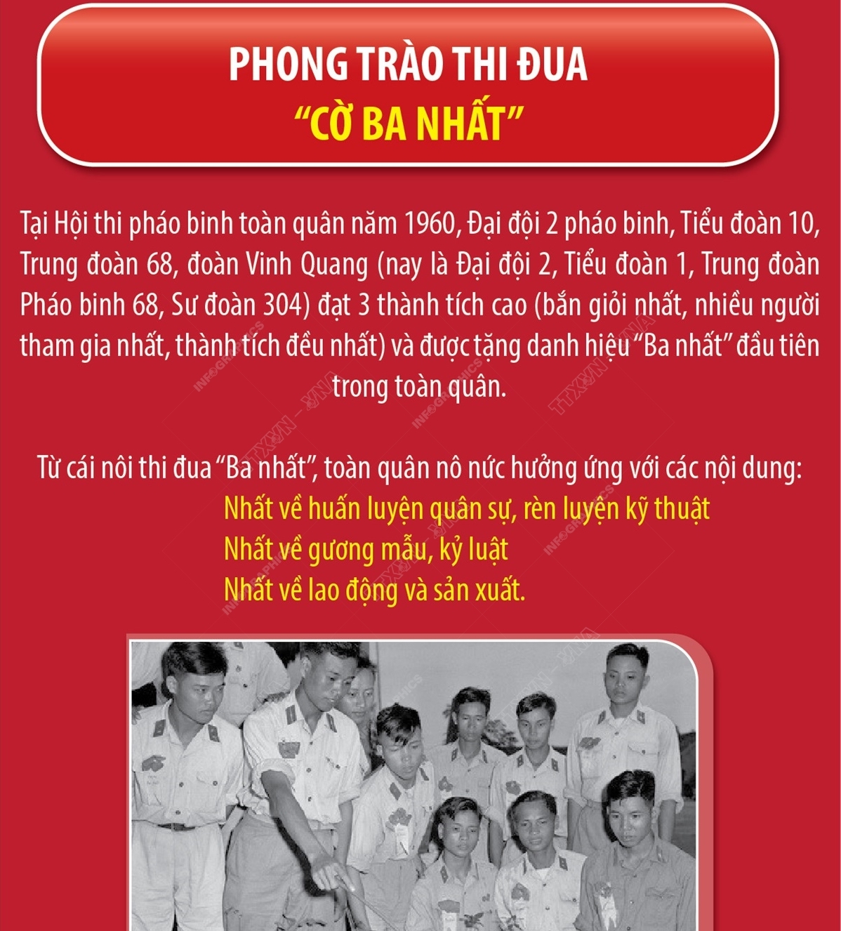 Phong trào thi đua “Cờ Ba Nhất” trong kháng chiến chống đế quốc Mỹ