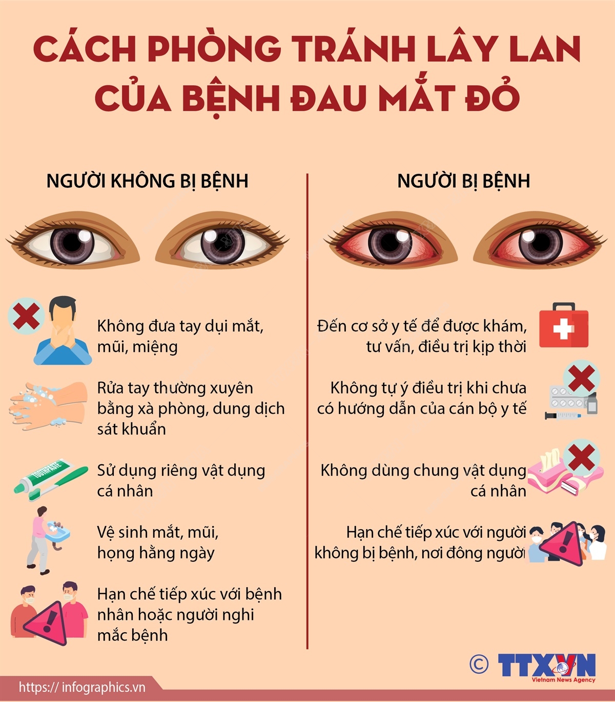 4. Phòng Ngừa Đau Mắt Đỏ Trong Môi Trường Công Cộng