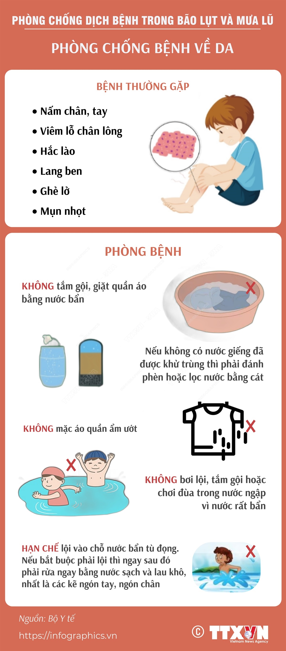 4. Điều Trị Các Bệnh Ngoài Da