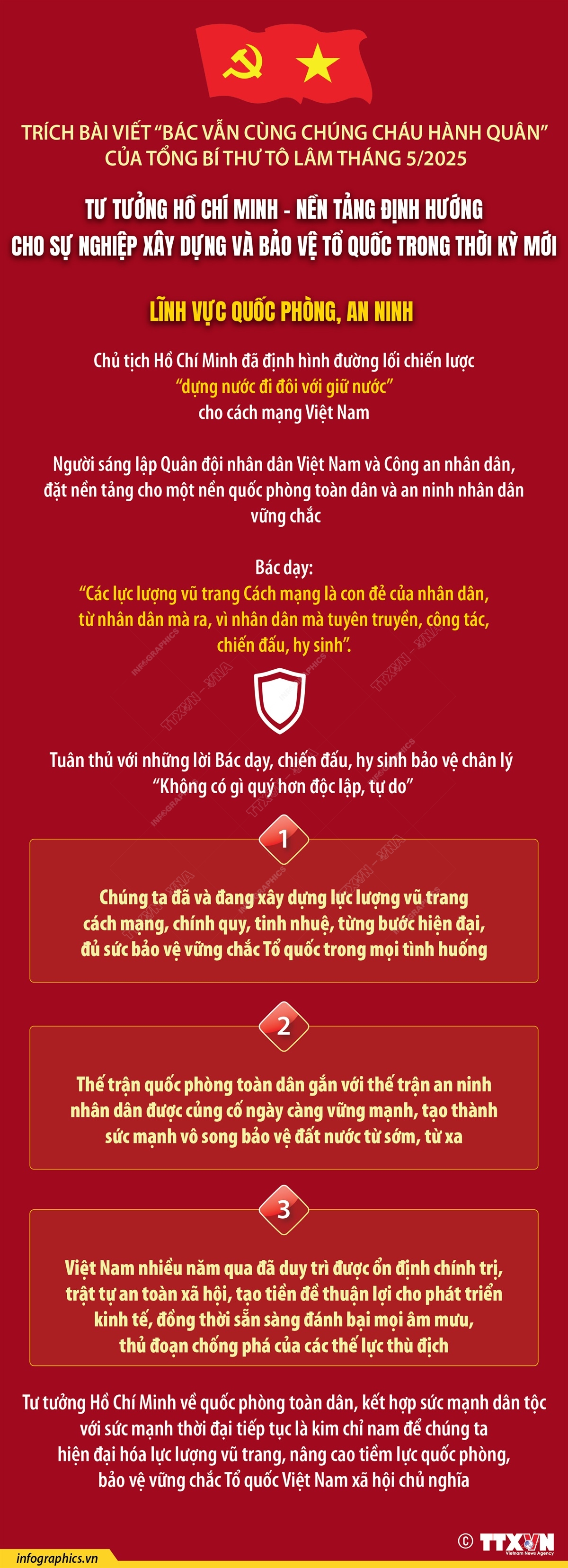 Tư tưởng Hồ Chí Minh - Nền tảng định hướng cho sự nghiệp xây dựng và bảo vệ Tổ quốc trong thời kỳ mới (Phần 5)