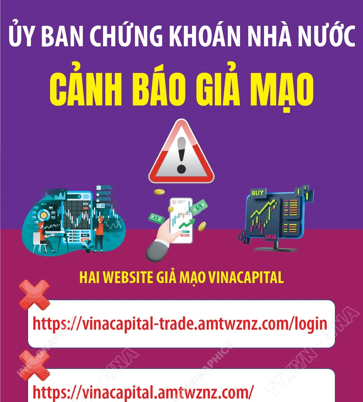 Ủy ban Chứng khoán Nhà nước cảnh báo giả mạo