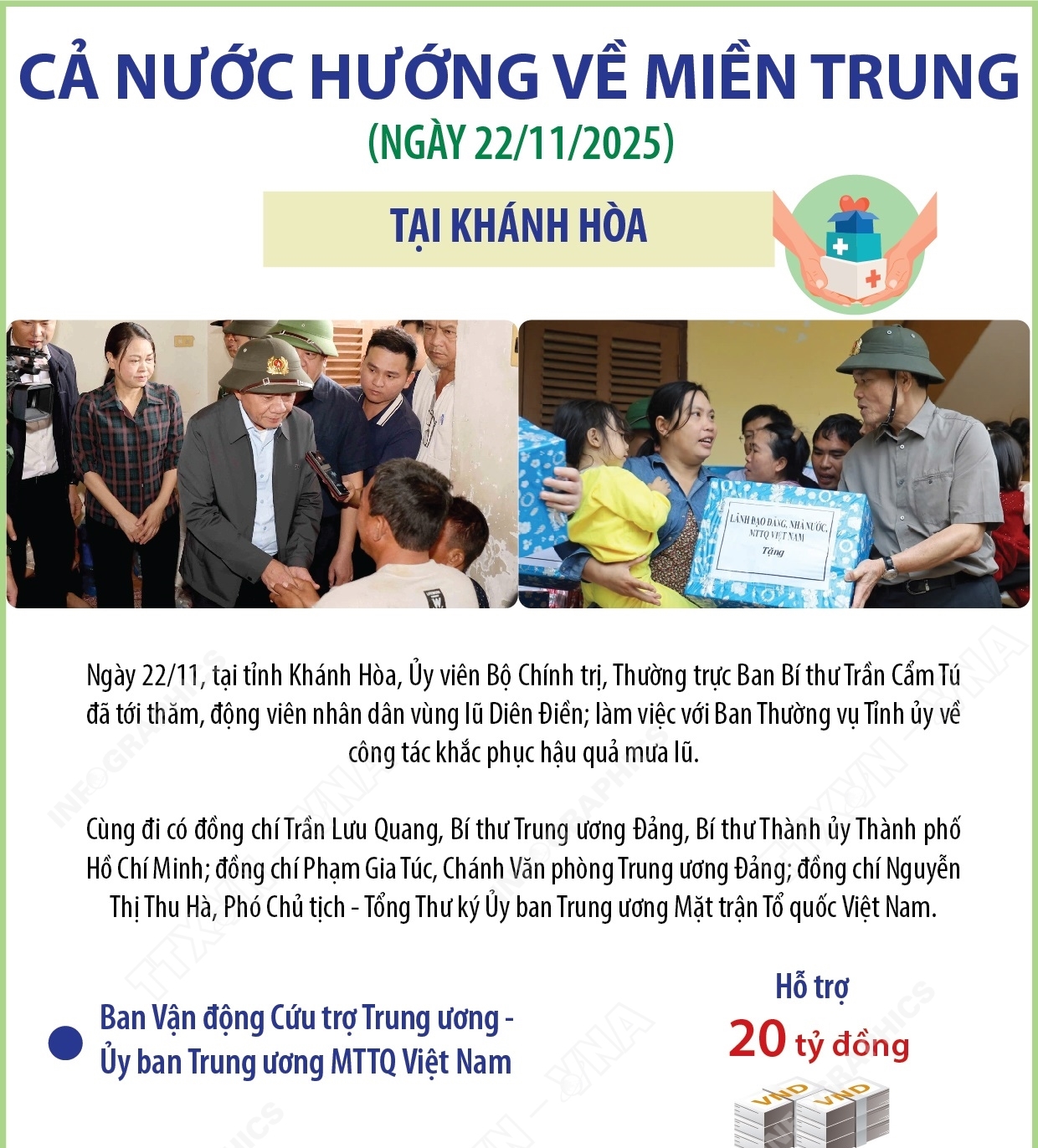 Cả nước hướng về miền Trung (phần 1)