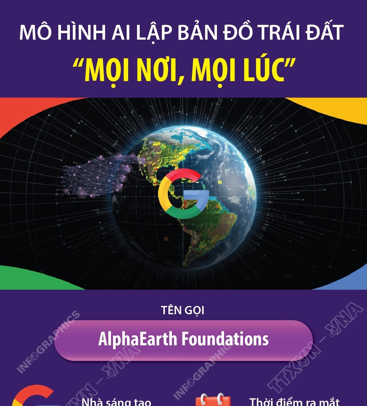 Mô hình AI lập bản đồ Trái Đất “mọi nơi, mọi lúc”