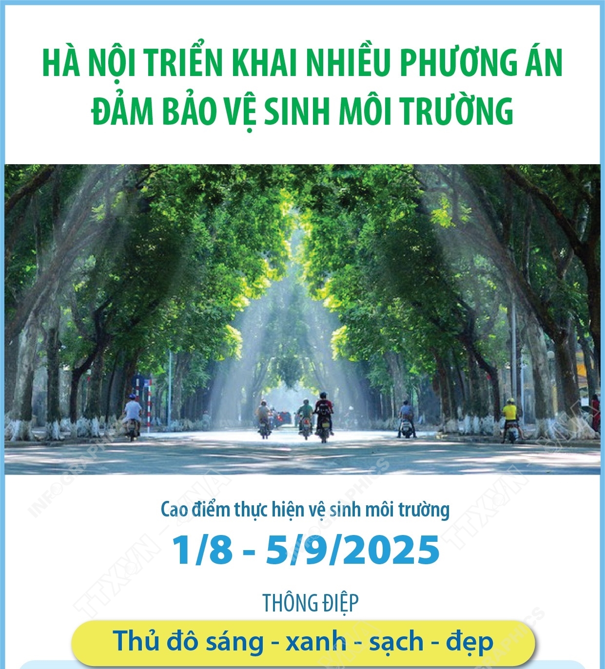 Hà Nội triển khai nhiều phương án đảm bảo vệ sinh môi trường