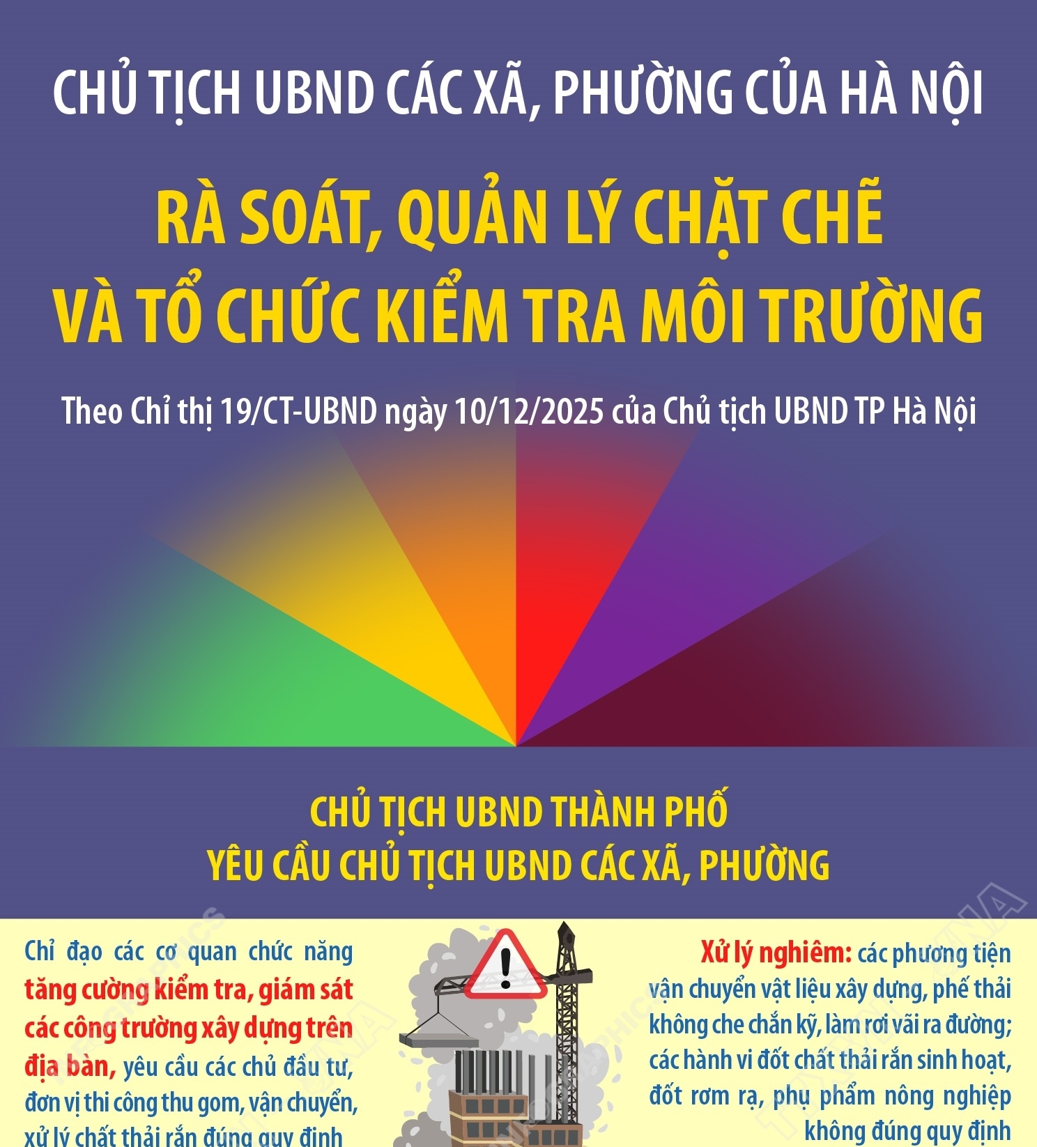 Chủ tịch Hà Nội yêu cầu UBND các xã, phường rà soát, quản lý chặt...