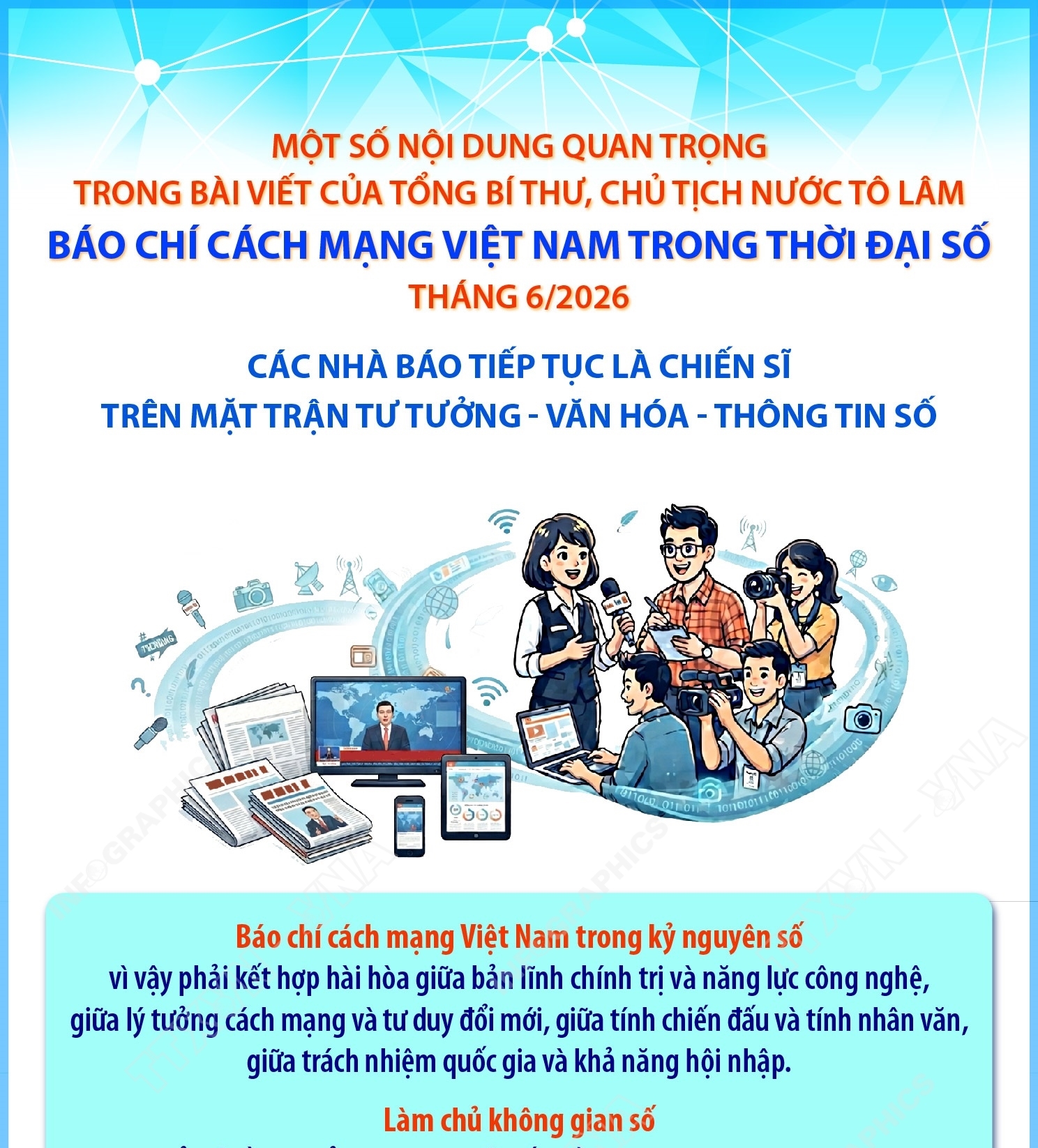 Một số nội dung quan trọng trong bài viết của Tổng Bí thư, Chủ tịch nước Tô Lâm 