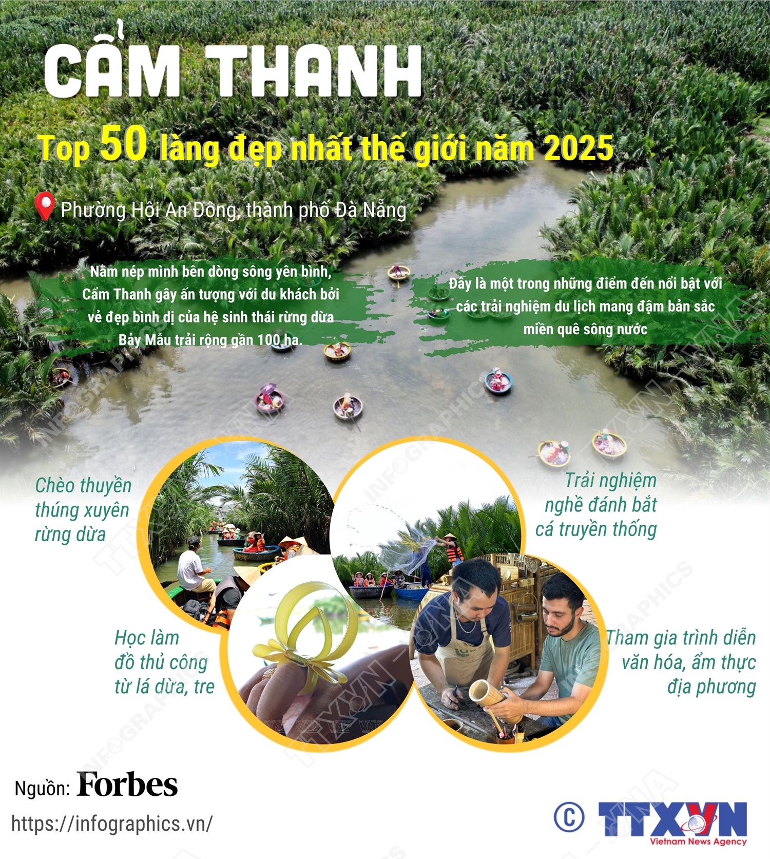 Cẩm Thanh - top 50 làng đẹp nhất thế giới năm 2025
