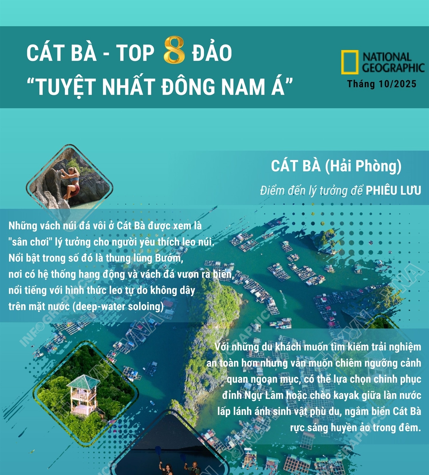 Cát Bà - top 8 đảo tuyệt nhất Đông Nam Á