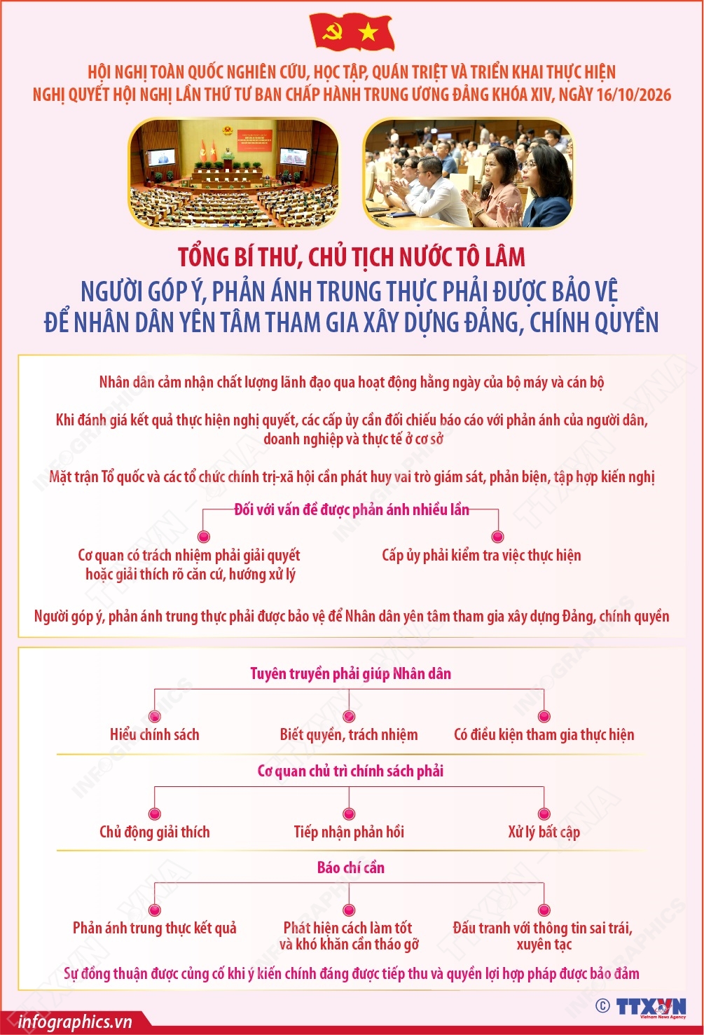 Tổng Bí thư, Chủ tịch nước Tô Lâm: Công việc hôm nay phải góp phần hoàn thành mục tiêu trước mắt, đồng thời chuẩn bị con người, nguồn lực và điều kiện cho sự phát triển lâu dài của đất nước (phần 9 và hết)