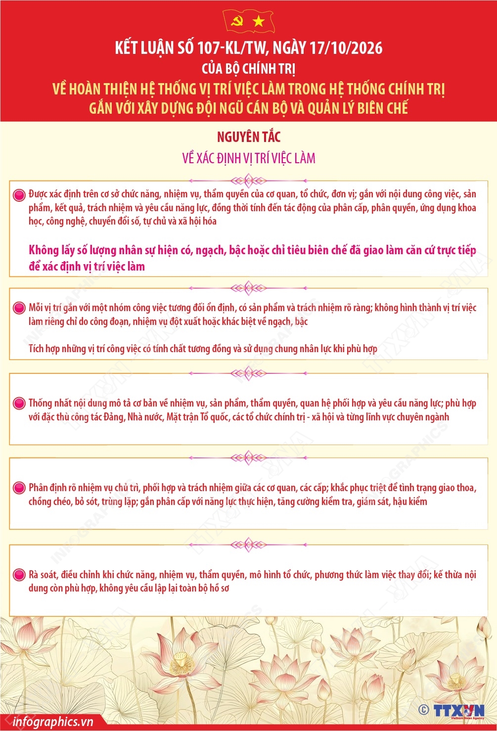 Một số nội dung chính của Kết luận số 107-KL/TW về hoàn thiện hệ thống...