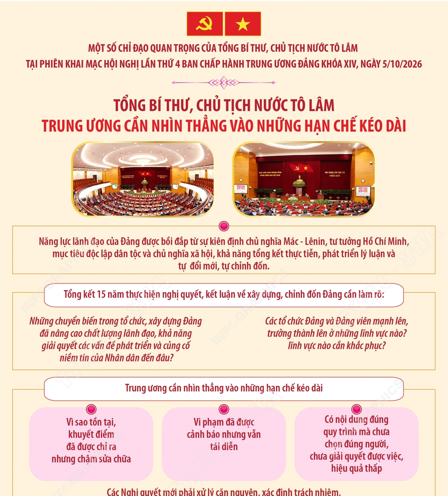 Một số chỉ đạo quan trọng của Tổng Bí thư, Chủ tịch nước Tô Lâm...