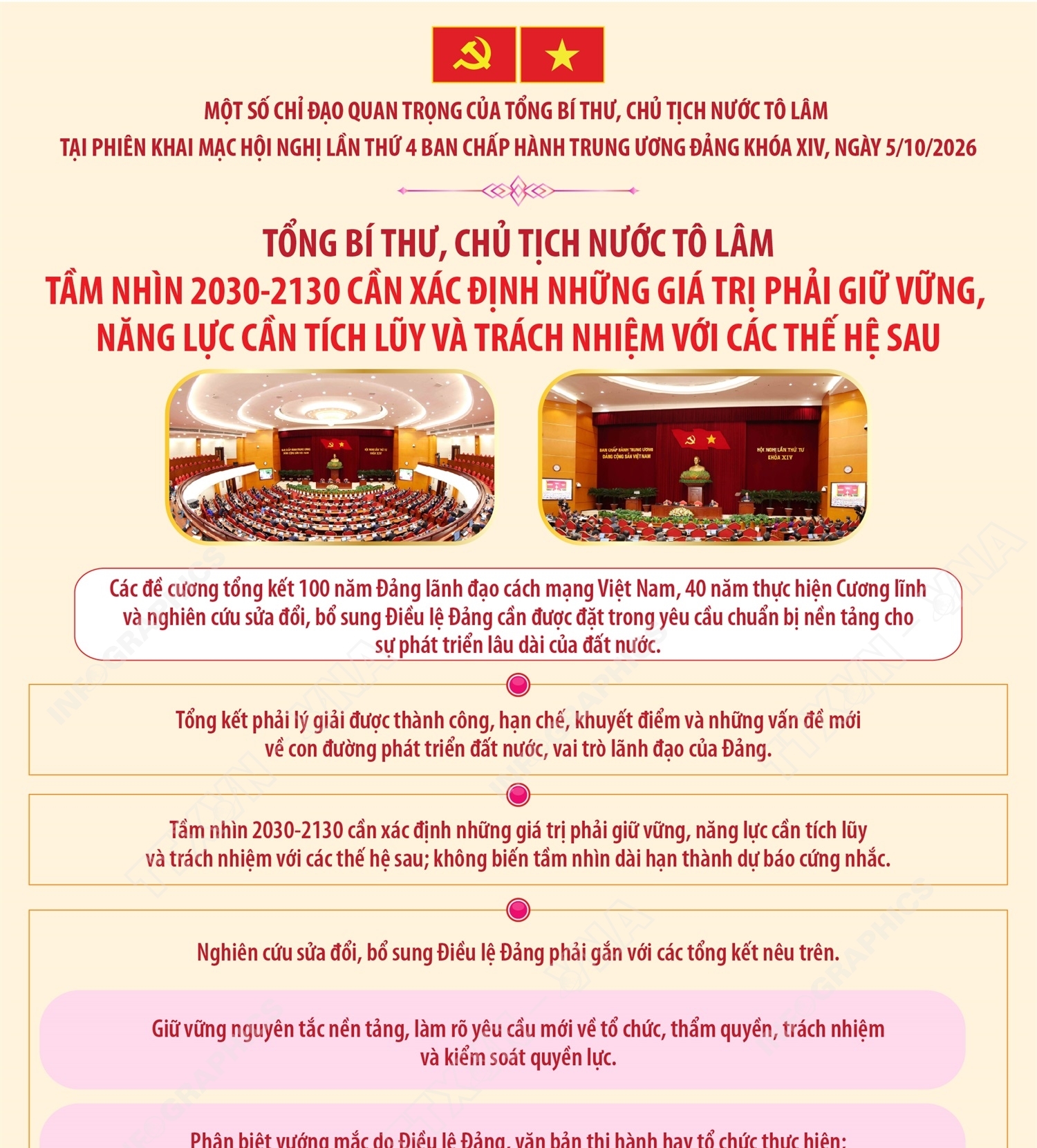 Một số chỉ đạo quan trọng của Tổng Bí thư, Chủ tịch nước Tô Lâm...