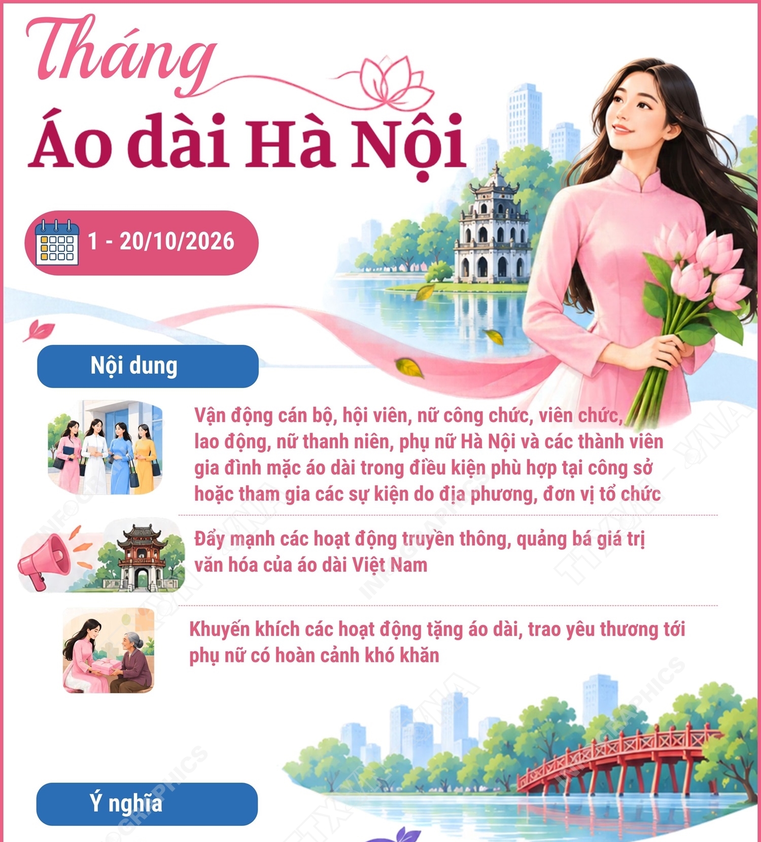 Tháng áo dài Hà Nội