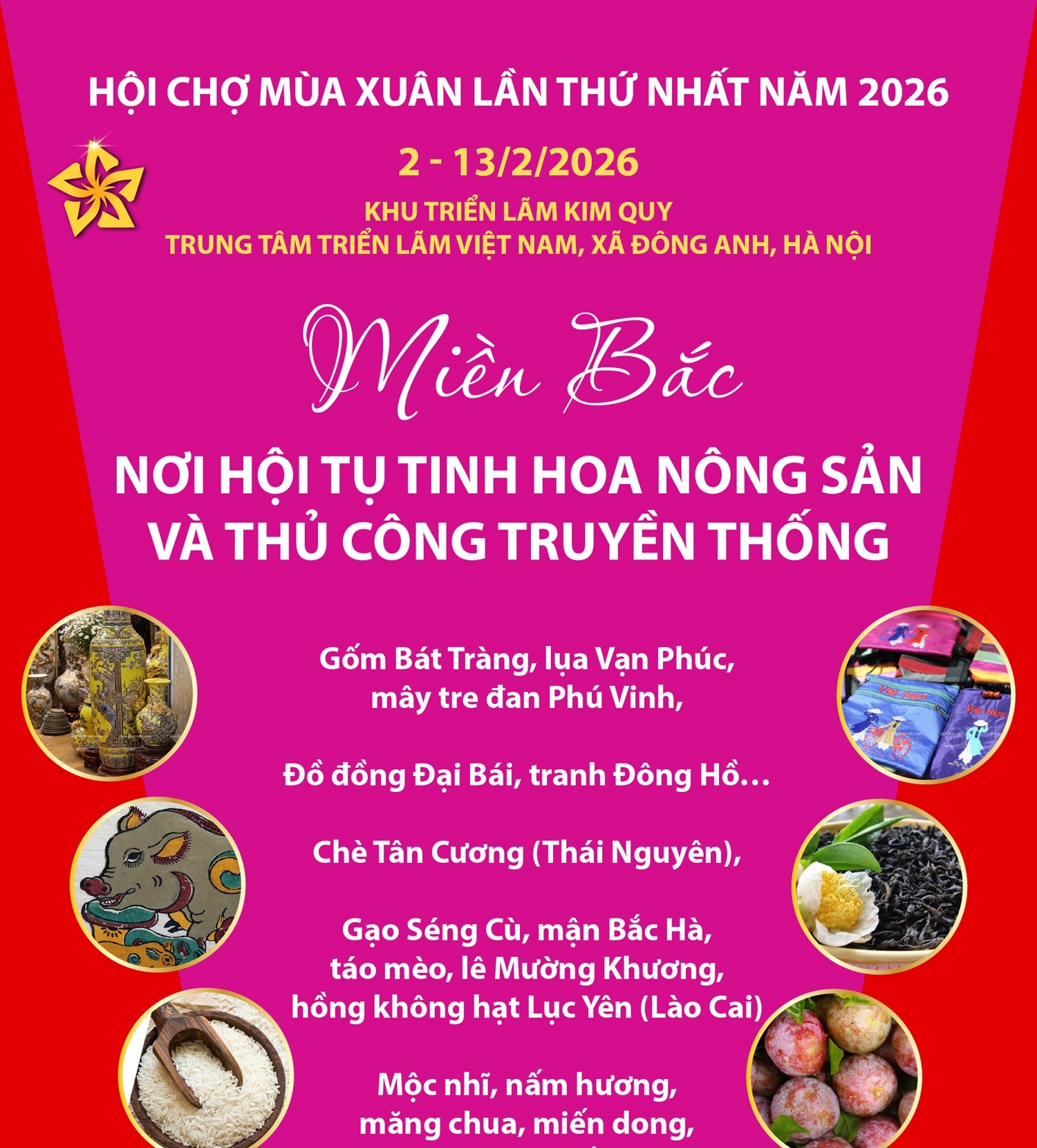 Miền Bắc - nơi hội tụ tinh hoa nông sản và thủ công truyền thống