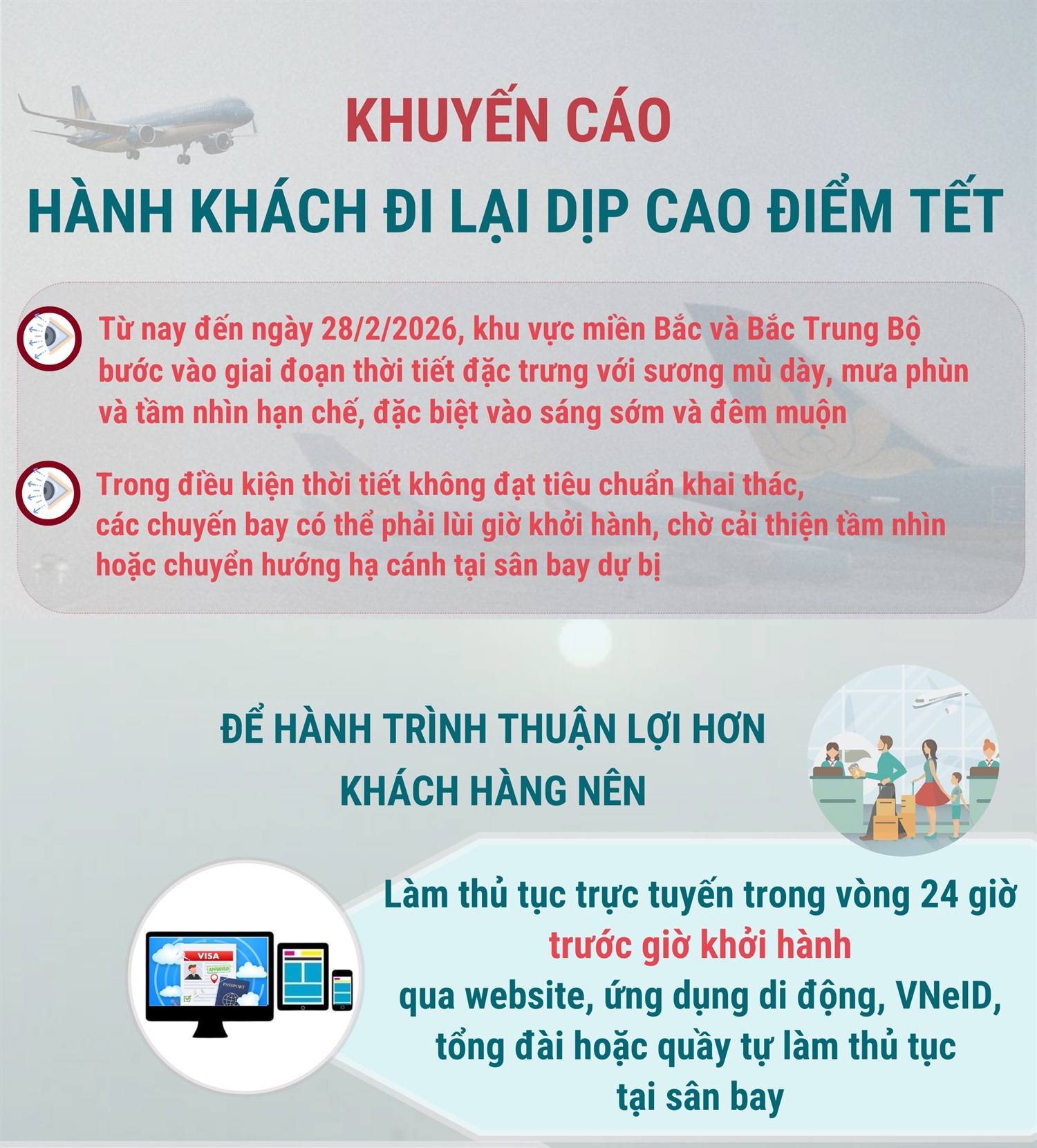 Khuyến cáo hành khách đi lại dịp cao điểm Tết