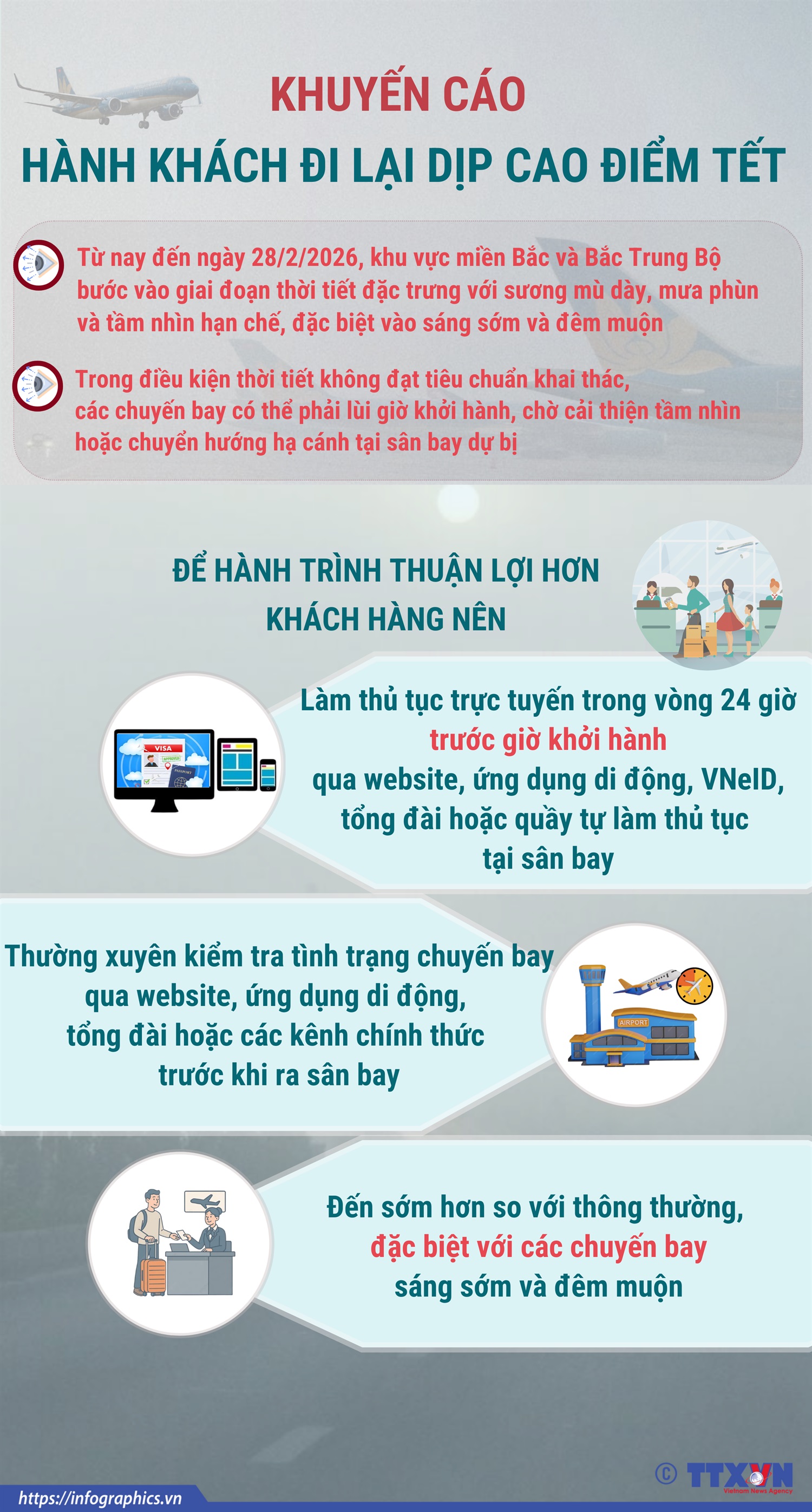 Khuyến cáo hành khách đi lại dịp cao điểm Tết