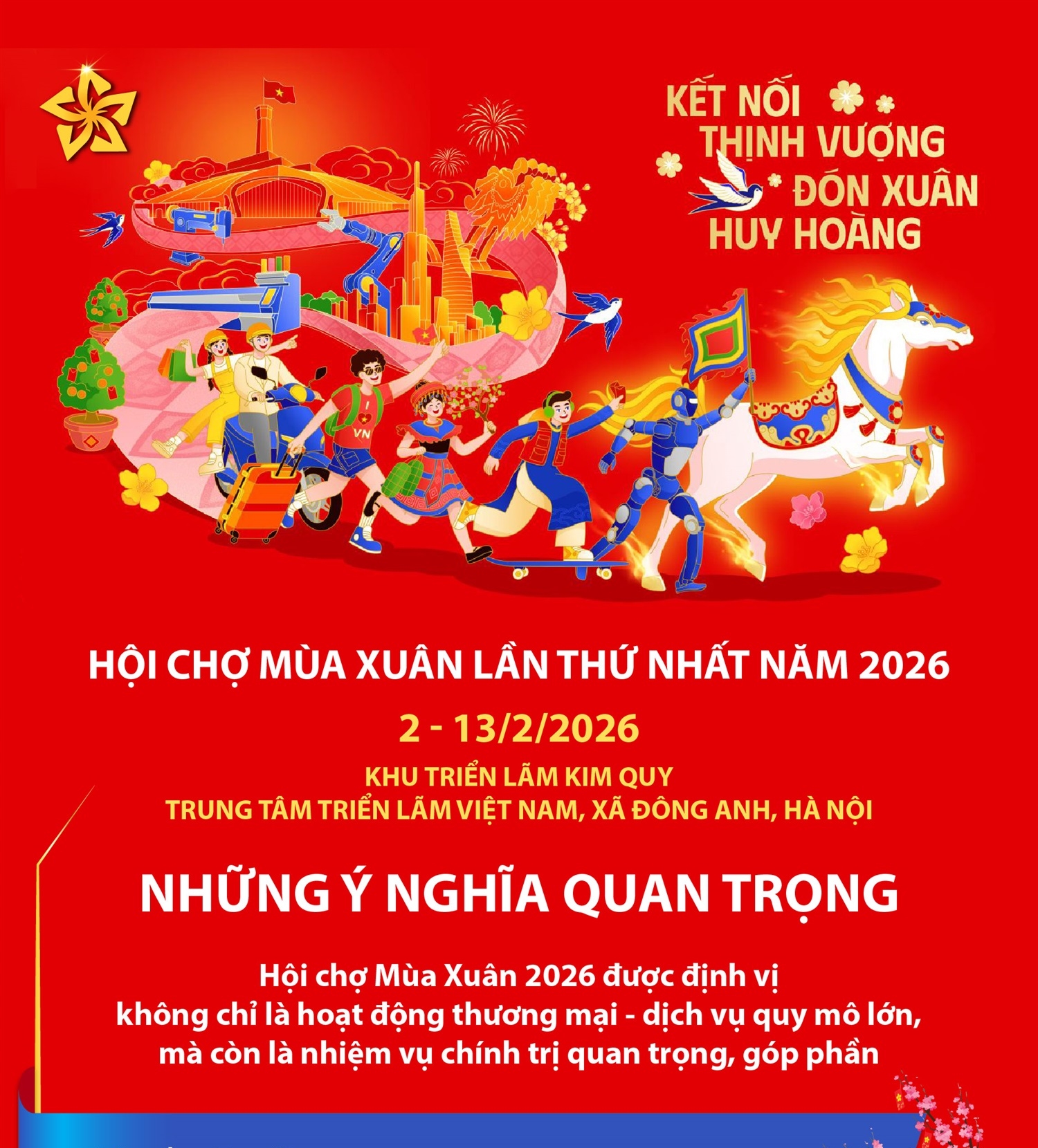 Hội chợ Mùa Xuân lần thứ nhất năm 2026: Những ý nghĩa quan trọng