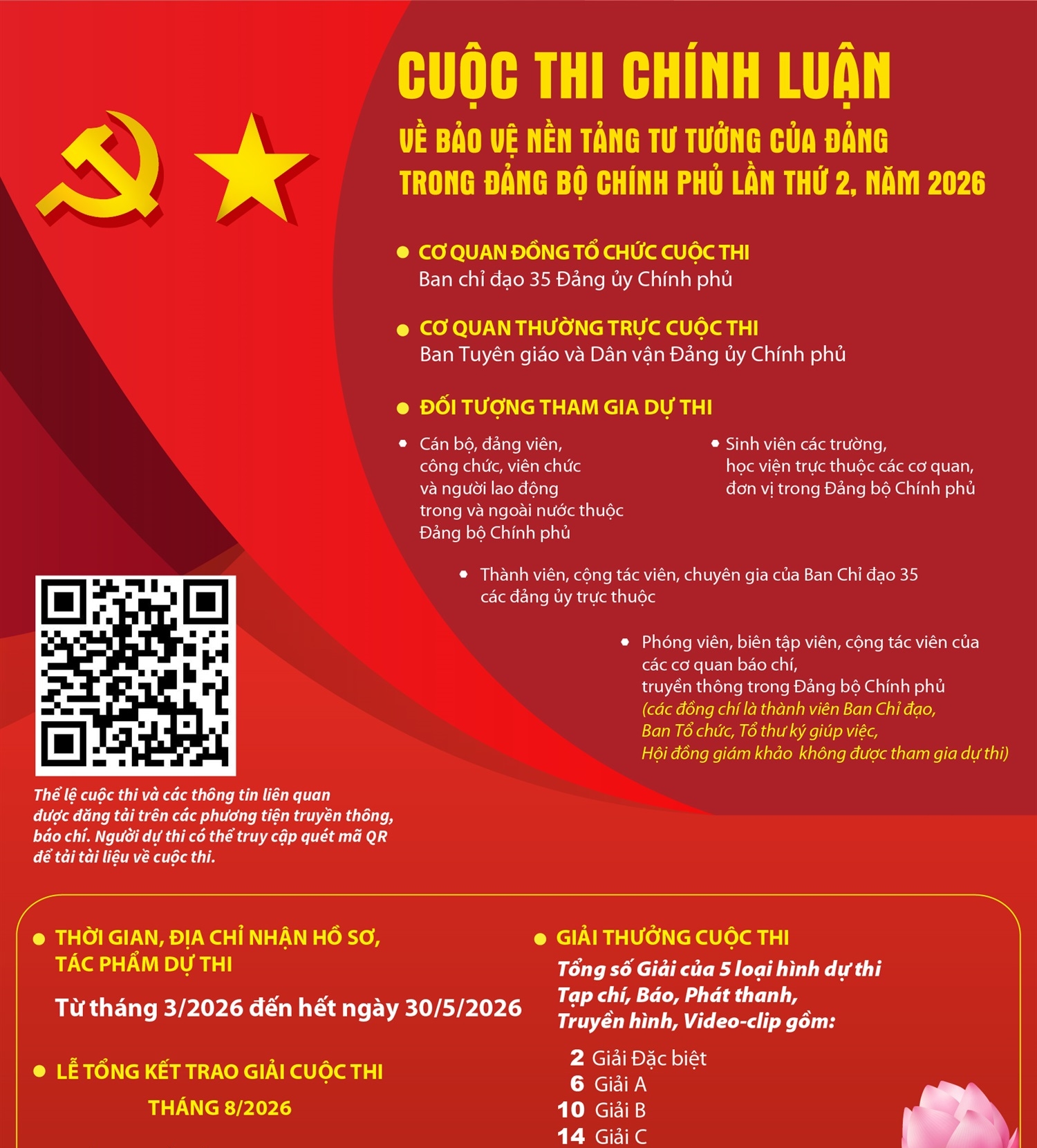 Đảng ủy Chính phủ phát động Cuộc thi chính luận về bảo vệ nền tảng...