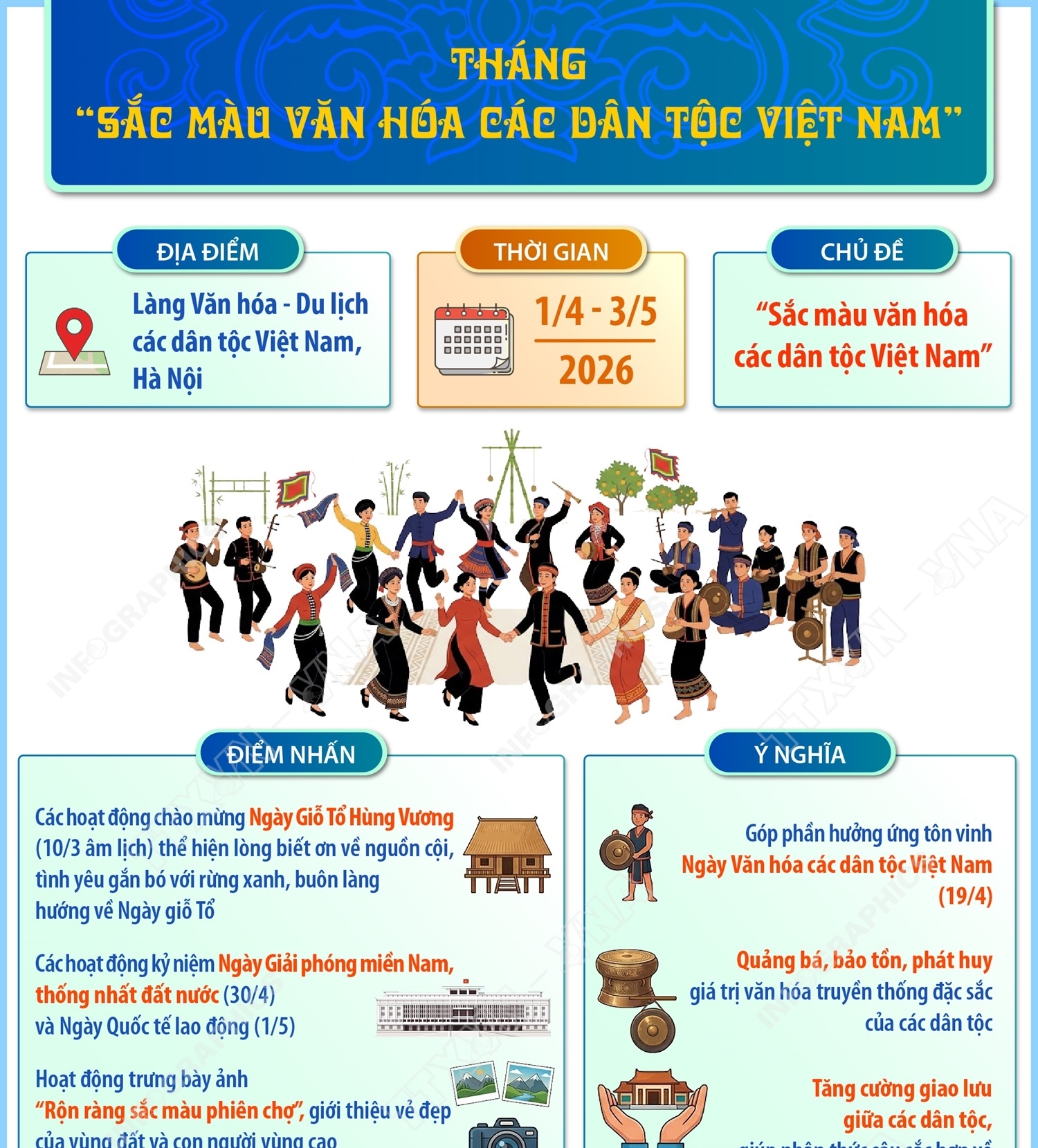 Tháng “Sắc màu văn hóa các dân tộc Việt Nam”