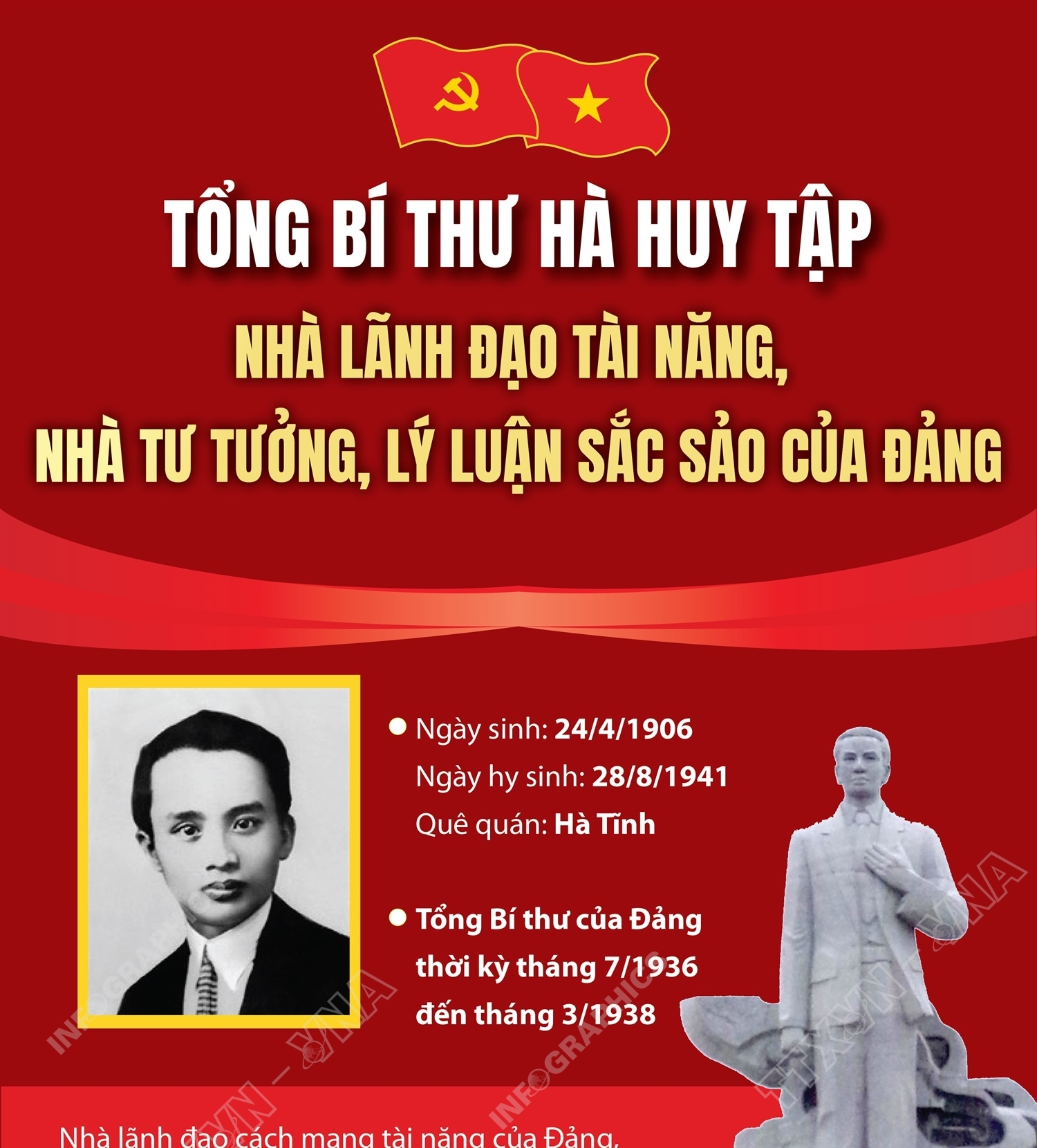 Tổng Bí thư Hà Huy Tập: Nhà lãnh đạo tài năng, nhà tư tưởng, lý...